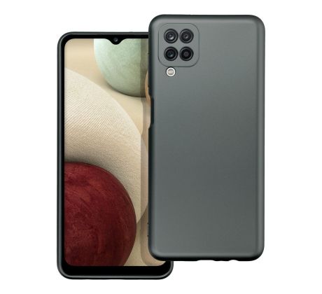 Case4Mobile Pouzdro METALLIC pro Samsung Galaxy A12 - šedé