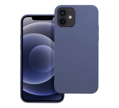 Case4Mobile Silikonový obal MATT pro IPHONE 12 / 12 Pro - modrý