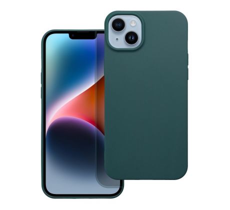 Case4Mobile Silikonový obal MATT pro IPHONE 13 Pro - tmavě zelený