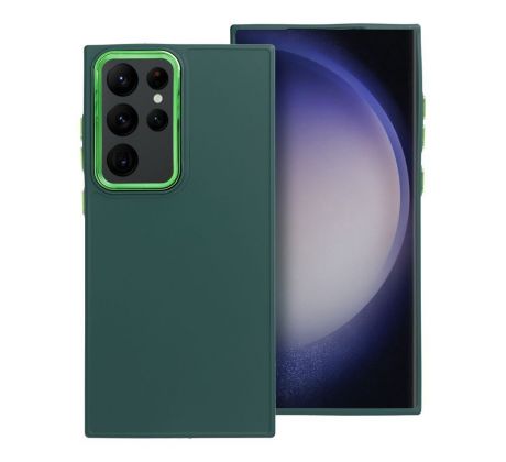 Case4Mobile Pouzdro FRAME pro Samsung Galaxy S23 Ultra - zelené