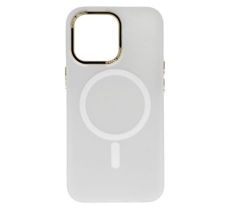 Case4Mobile MagSafe pouzdro Frosted pro iPhone 13 Pro - bílé