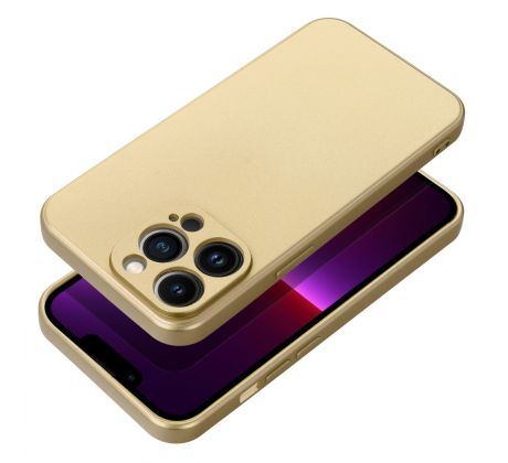 Case4Mobile Pouzdro METALLIC pro iPhone 14 - zlaté