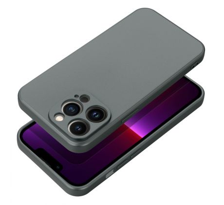 Case4Mobile Pouzdro METALLIC pro iPhone 14 - šedé