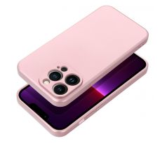 Case4Mobile Pouzdro METALLIC pro iPhone 15 Plus - růžové