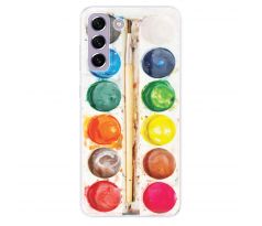 Odolné silikonové pouzdro iSaprio - Watercolors - Samsung Galaxy S21 FE 5G