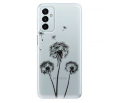 Odolné silikonové pouzdro iSaprio - Three Dandelions - black - Samsung Galaxy M23 5G