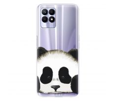 Odolné silikonové pouzdro iSaprio - Sad Panda - Realme 8i