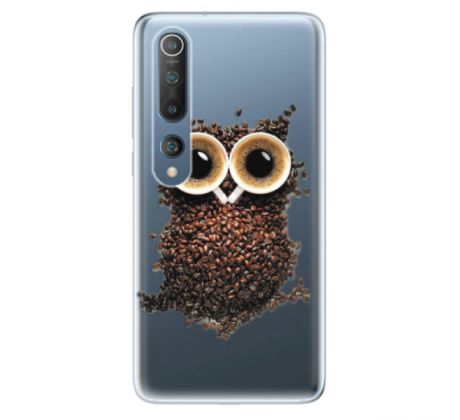 Odolné silikonové pouzdro iSaprio - Owl And Coffee - Xiaomi Mi 10 / Mi 10 Pro
