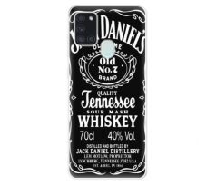 Odolné silikonové pouzdro iSaprio - Jack Daniels - Samsung Galaxy A21s
