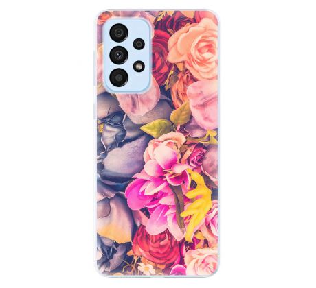 Odolné silikonové pouzdro iSaprio - Beauty Flowers - Samsung Galaxy A33 5G