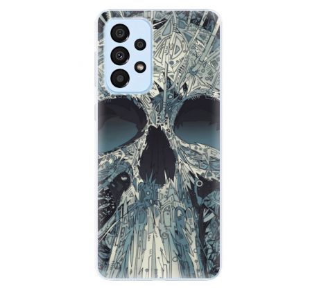 Odolné silikonové pouzdro iSaprio - Abstract Skull - Samsung Galaxy A33 5G