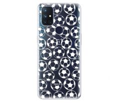 Odolné silikonové pouzdro iSaprio - Football pattern - white - OnePlus Nord N10 5G