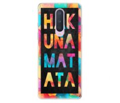 Odolné silikonové pouzdro iSaprio - Hakuna Matata 01 - OnePlus 8