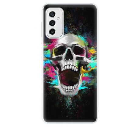 Odolné silikonové pouzdro iSaprio - Skull in Colors - Samsung Galaxy M52 5G