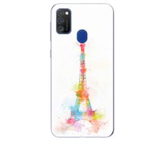 Odolné silikonové pouzdro iSaprio - Eiffel Tower - Samsung Galaxy M21