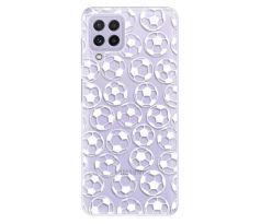 Odolné silikonové pouzdro iSaprio - Football pattern - white - Samsung Galaxy A22
