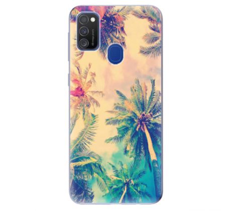 Odolné silikonové pouzdro iSaprio - Palm Beach - Samsung Galaxy M21