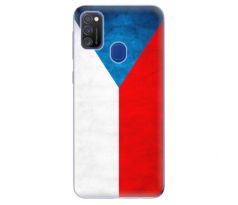 Odolné silikonové pouzdro iSaprio - Czech Flag - Samsung Galaxy M21