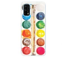 Odolné silikonové pouzdro iSaprio - Watercolors - Realme 7 Pro