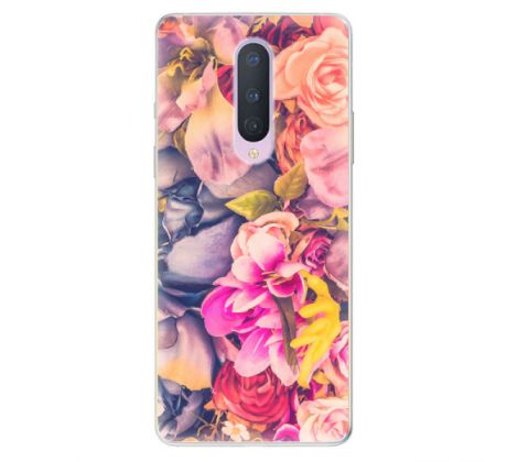Odolné silikonové pouzdro iSaprio - Beauty Flowers - OnePlus 8