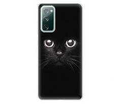 Odolné silikonové pouzdro iSaprio - Black Cat - Samsung Galaxy S20 FE