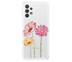 Odolné silikonové pouzdro iSaprio - Three Flowers - Samsung Galaxy A32 5G