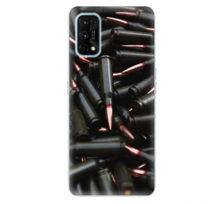 Odolné silikonové pouzdro iSaprio - Black Bullet - Realme 7 Pro
