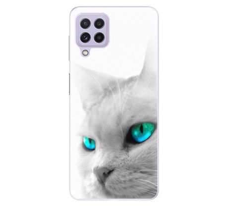 Odolné silikonové pouzdro iSaprio - Cats Eyes - Samsung Galaxy A22