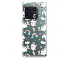 Odolné silikonové pouzdro iSaprio - Unicorn pattern 02 - OnePlus 10 Pro