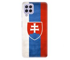 Odolné silikonové pouzdro iSaprio - Slovakia Flag - Samsung Galaxy A22