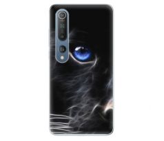 Odolné silikonové pouzdro iSaprio - Black Puma - Xiaomi Mi 10 / Mi 10 Pro