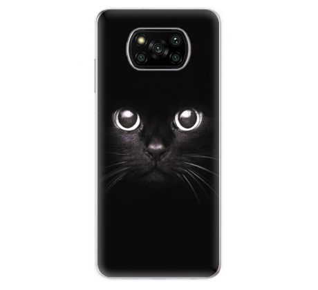 Odolné silikonové pouzdro iSaprio - Black Cat - Xiaomi Poco X3 Pro / X3 NFC