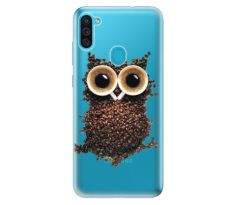 Odolné silikonové pouzdro iSaprio - Owl And Coffee - Samsung Galaxy M11