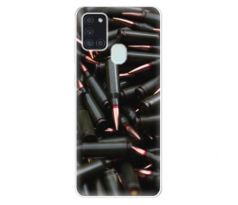 Odolné silikonové pouzdro iSaprio - Black Bullet - Samsung Galaxy A21s