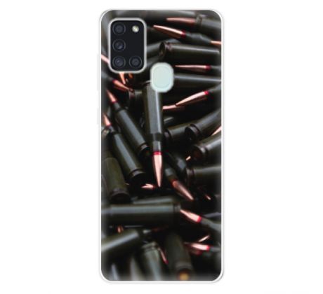 Odolné silikonové pouzdro iSaprio - Black Bullet - Samsung Galaxy A21s