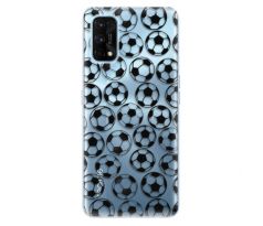 Odolné silikonové pouzdro iSaprio - Football pattern - black - Realme 7 Pro