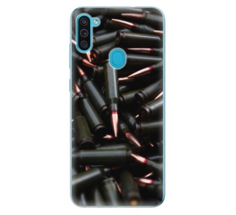 Odolné silikonové pouzdro iSaprio - Black Bullet - Samsung Galaxy M11