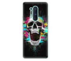 Odolné silikonové pouzdro iSaprio - Skull in Colors - OnePlus 8 Pro