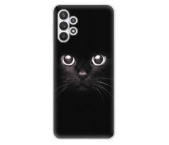 Odolné silikonové pouzdro iSaprio - Black Cat - Samsung Galaxy A32 5G