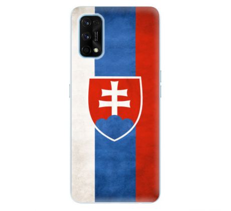 Odolné silikonové pouzdro iSaprio - Slovakia Flag - Realme 7 Pro