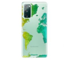 Odolné silikonové pouzdro iSaprio - Cold Map - Samsung Galaxy S20 FE