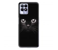 Odolné silikonové pouzdro iSaprio - Black Cat - Realme 8i