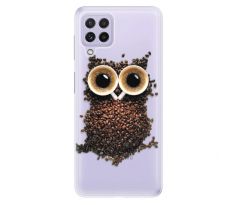 Odolné silikonové pouzdro iSaprio - Owl And Coffee - Samsung Galaxy A22