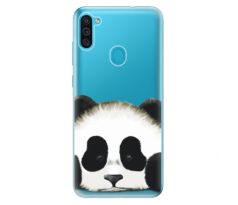 Odolné silikonové pouzdro iSaprio - Sad Panda - Samsung Galaxy M11