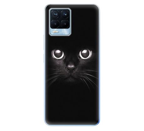 Odolné silikonové pouzdro iSaprio - Black Cat - Realme 8 / 8 Pro