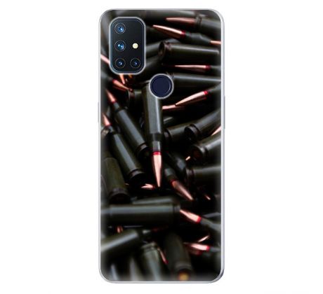 Odolné silikonové pouzdro iSaprio - Black Bullet - OnePlus Nord N10 5G