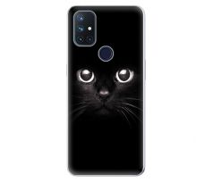 Odolné silikonové pouzdro iSaprio - Black Cat - OnePlus Nord N10 5G