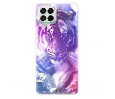 Odolné silikonové pouzdro iSaprio - Purple Tiger - Samsung Galaxy M53 5G