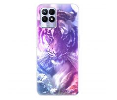 Odolné silikonové pouzdro iSaprio - Purple Tiger - Realme 8i