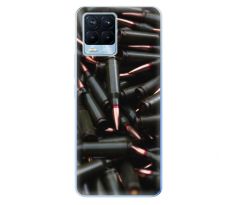 Odolné silikonové pouzdro iSaprio - Black Bullet - Realme 8 / 8 Pro